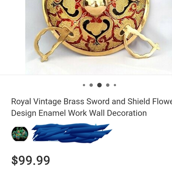 Brass Swords & Shield - Picture 14 of 14